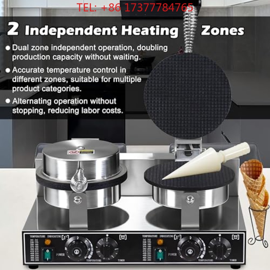 Waffle Cone Maker - 와플 콘 메이커 광고용 2600W 전문