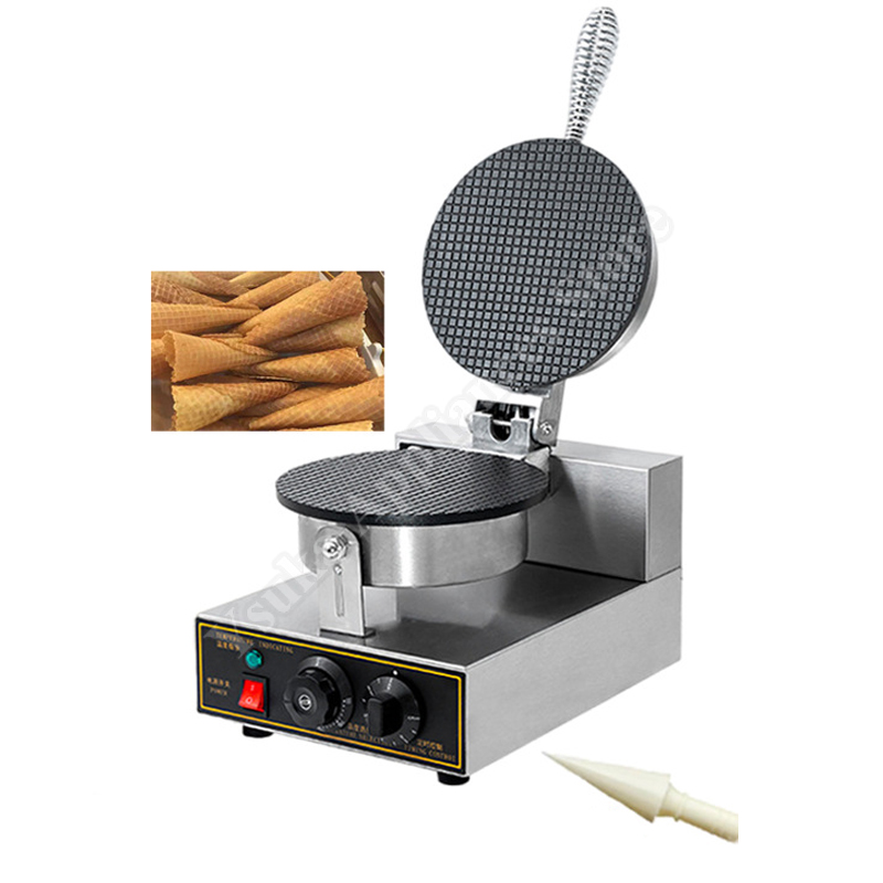 Waffle Cone Maker - 바삭한 아이스크림 콘 제조기, 상업용 아이스크림