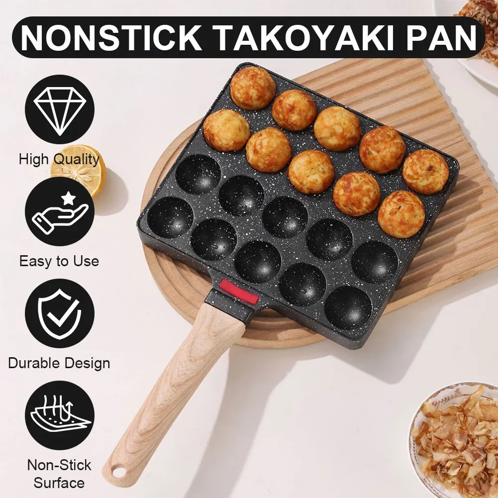 Takoyaki Grill Plate - 타코야끼 팬 20구 타코야끼 메이커 프라이팬