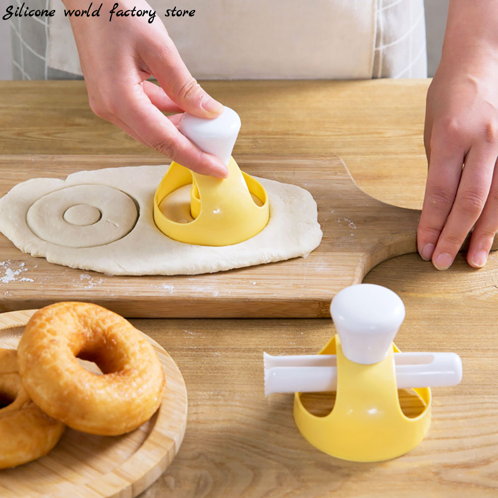 Donut Mold Silicone - 실리콘 세계 디저트 빵 제과점 베이킹