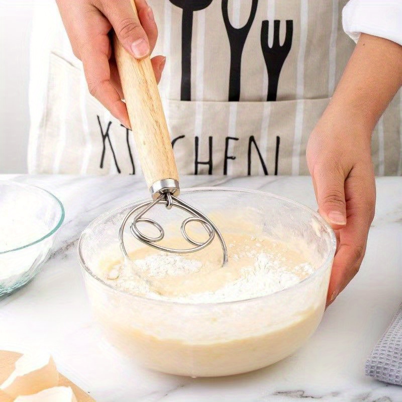 Danish Pancake Pan - 수동 반죽 믹서 덴마크 반죽 거품기