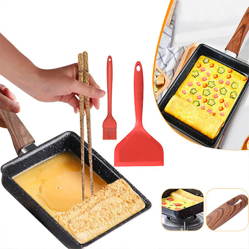 Cast Iron Corn - 타마고야키 일본 오믈렛 팬 붙지 않는