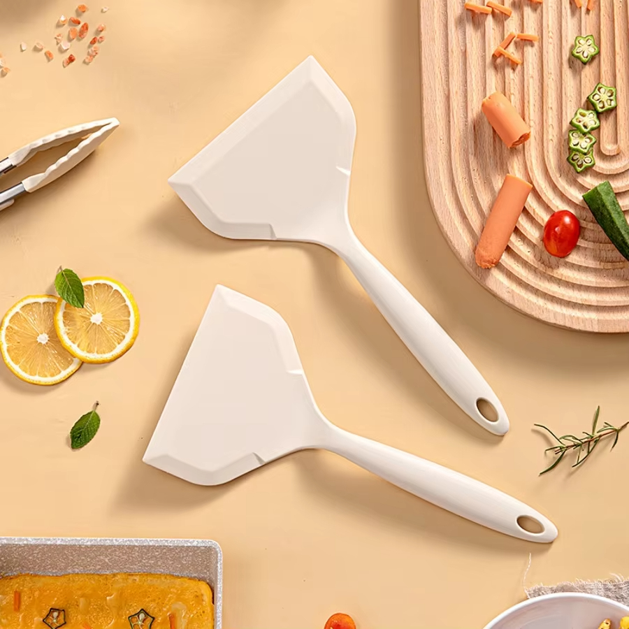 Mini Pancake Griddle - 1pc 실리콘 내열성 주걱 가정용 식품