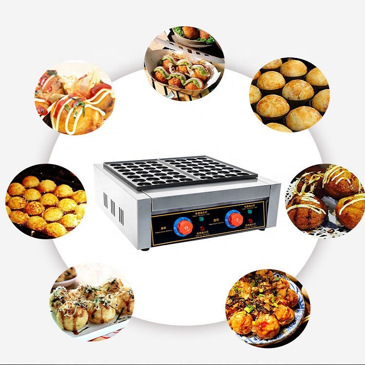 Takoyaki Grill Plate - 전기 생선볼 그릴, 2구 스토브, 타코야끼