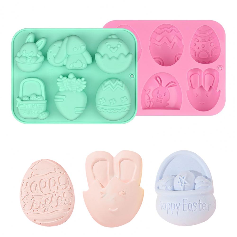 Bunny Cake Mold - 토끼 초콜릿 몰드 4개입 토끼 모양
