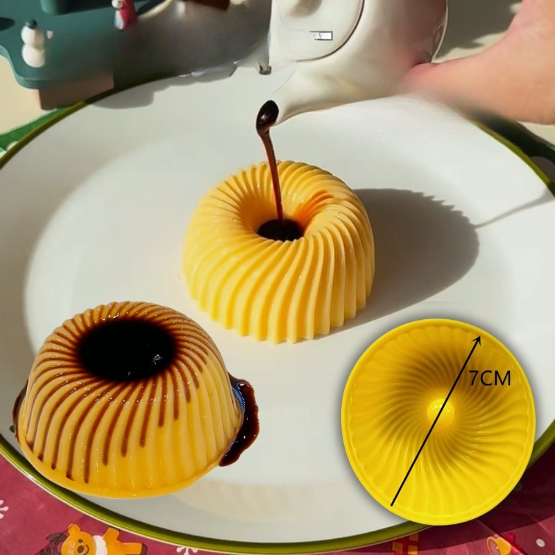 Donut Mold Silicone - 실리콘 크림 브륄레 컵케익 머핀 도넛