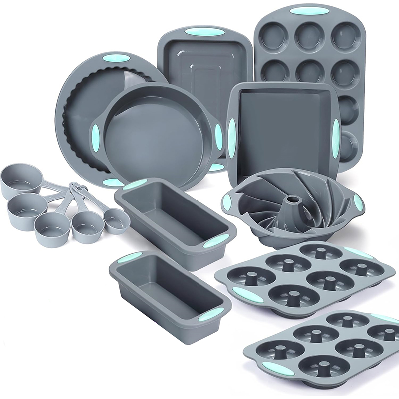 Donut Mold Silicone - 실리콘 플루트 케이크 팬 논스틱 주방