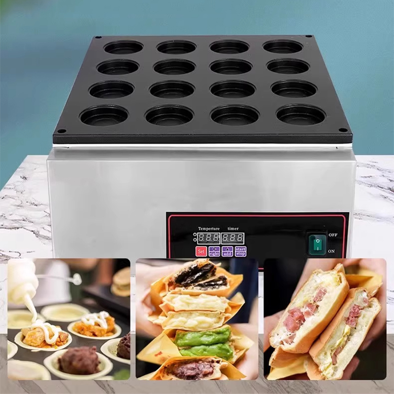 휠 케이크 기계 상업용 노점 전기 팥 케이크 팬 스낵  - Egg Waffle Pan 리뷰 및 가격