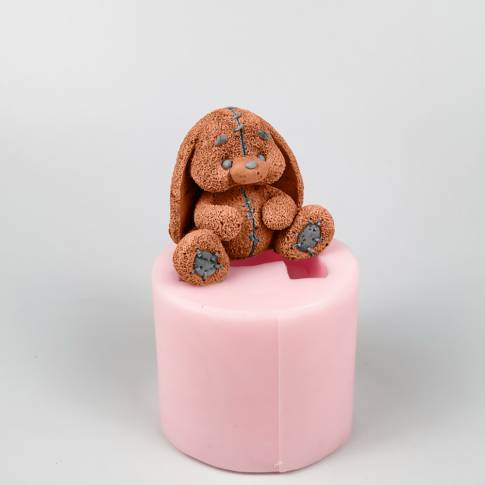 실리콘 금형 3D 귀여운 만화 인형 장난감 토끼 비누  - Bunny Cake Mold 리뷰 및 가격
