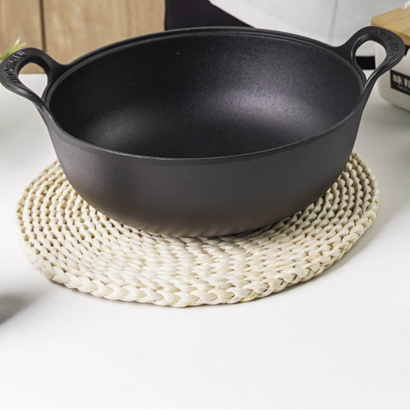 다기능 주철 평저 웍 수프 냄비 내장형 미세 압력 두꺼 - Cast Iron Corn 리뷰 및 가격