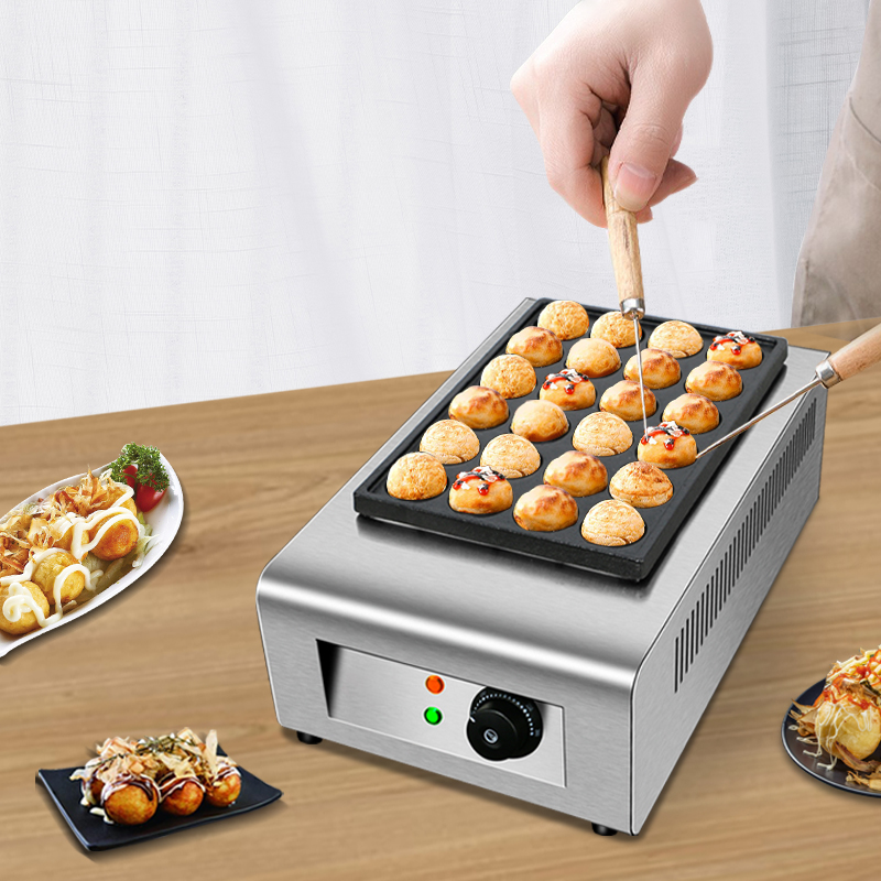 상업용 대형 전기 타코야키 볼 그릴 기계 3 플레이트  - Takoyaki Grill Plate 리뷰 및 가격