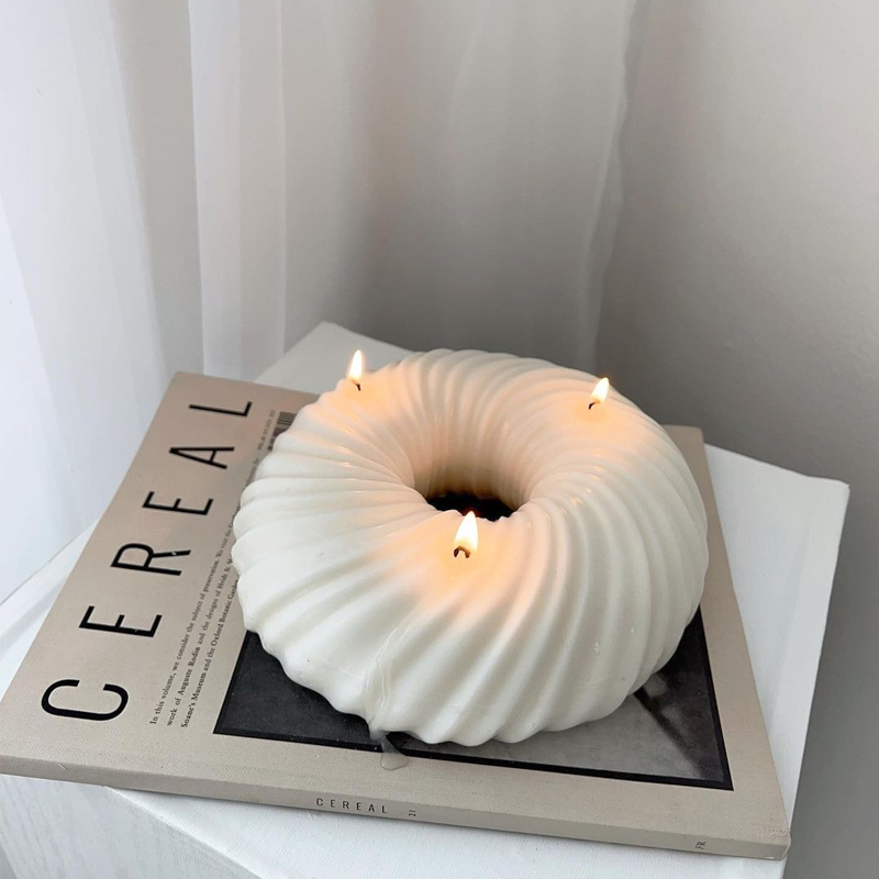 큰 도넛 모양 실리콘 양초 금형, 수제 초콜릿 쿠키 비 - Donut Mold Silicone 리뷰 및 가격
