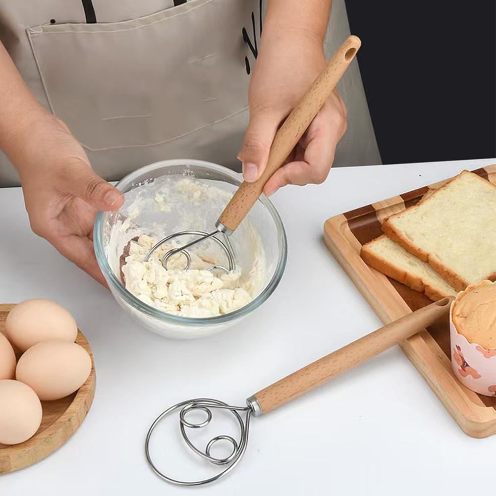 덴마크식 반죽 거품기 스테인리스 스틸 빵 믹서 손잡이  - Danish Pancake Pan 리뷰 및 가격