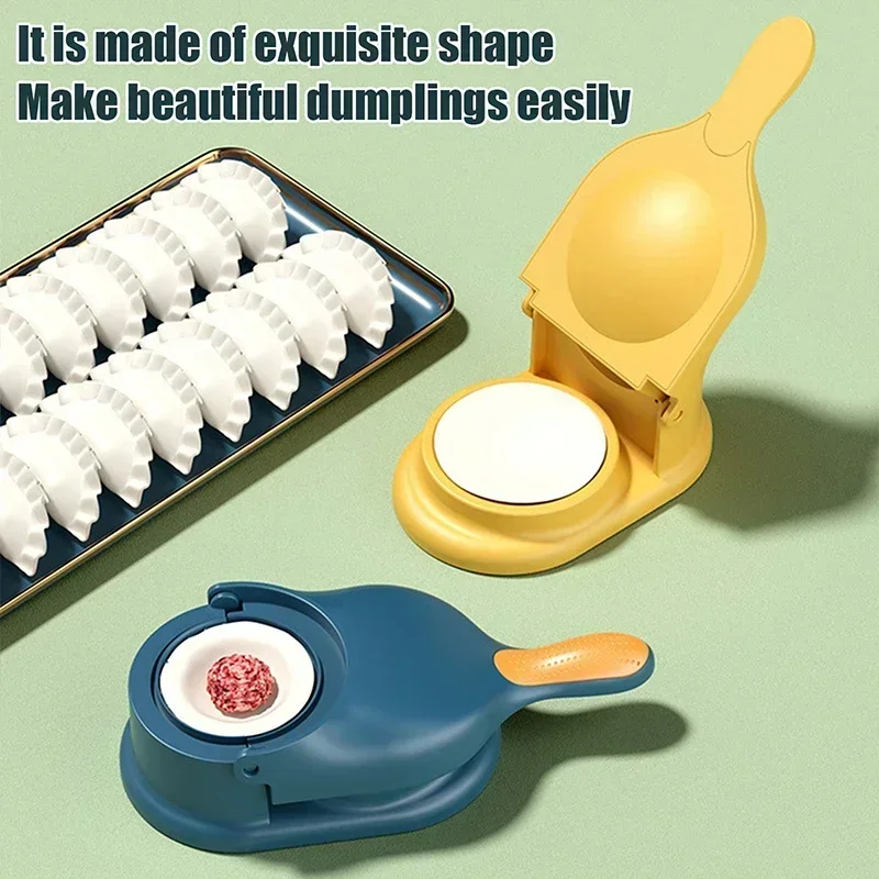 2 in1 만두 제조기 DIY 키트 래퍼 프레 서 반죽 - Dumpling Press Set 리뷰 및 가격