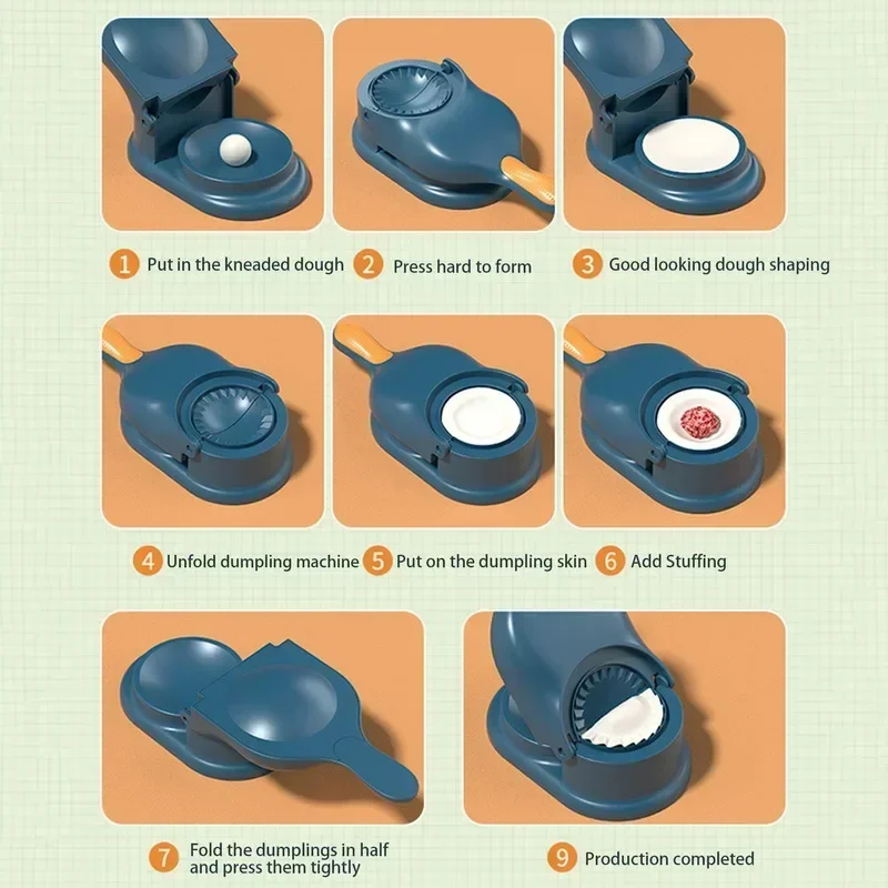 2 in1 만두 제조기 DIY 키트 래퍼 프레 서 반죽 - Dumpling Press Set 리뷰 및 가격