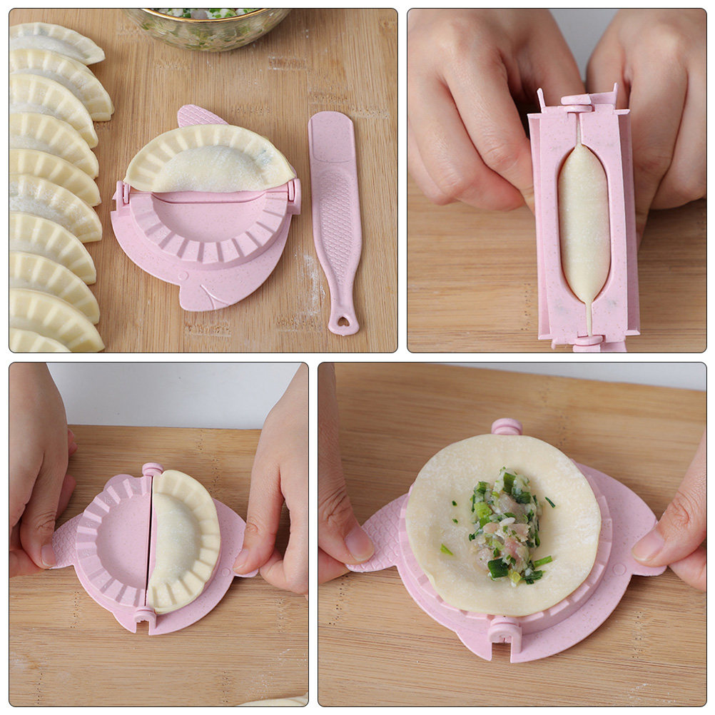 2개 세트 밀짚 만두 메이커, 라비올리, 피에로기, 포 - Dumpling Press Set 리뷰 및 가격