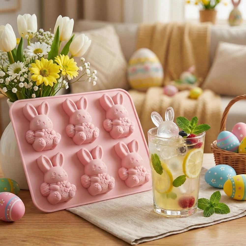 부활절 아이스 트레이 몰드 부활절 토끼 몰드 세트 3D - Bunny Cake Mold 리뷰 및 가격