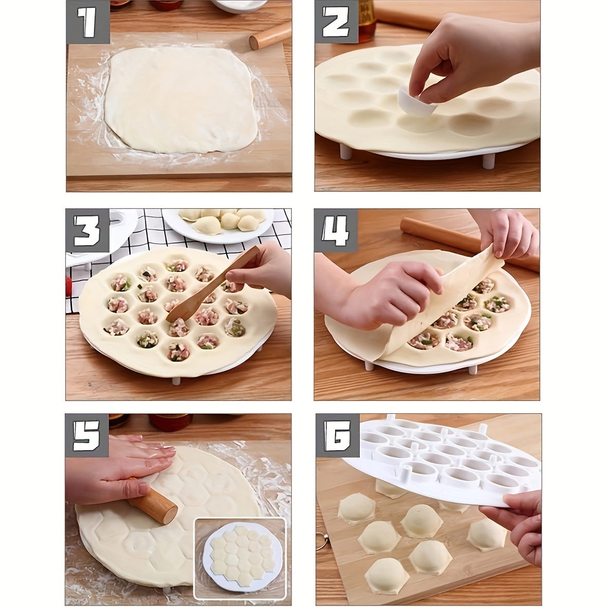 1pc-간단한 중국 만두 금형, 주방 반죽 프레스, 라 - Dumpling Press Set 리뷰 및 가격