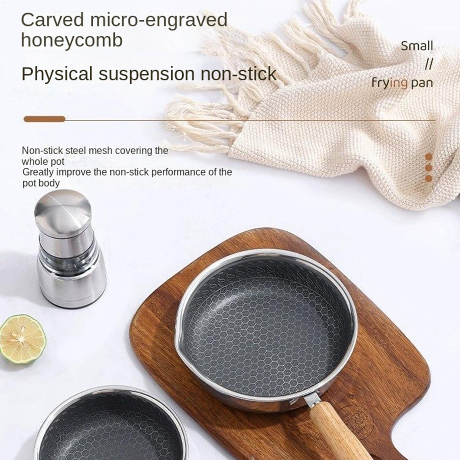 논스틱 미니 프라이팬 나무 손잡이 프라이팬 소스팬 계란 - Egg Waffle Pan 리뷰 및 가격