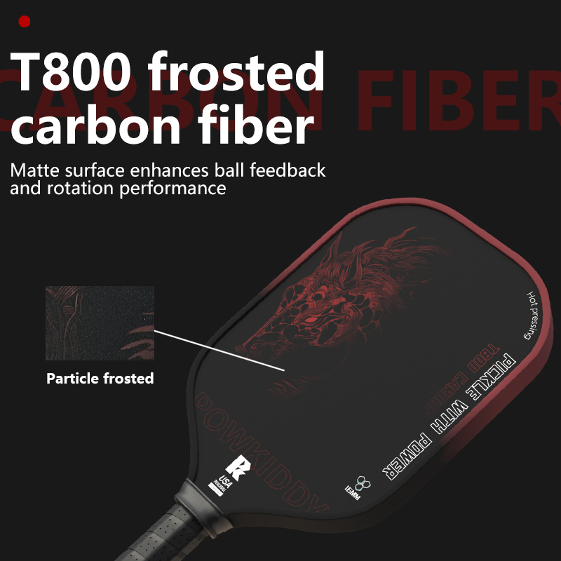 T800 카본 파이버 피클볼 패들 |   열압착 성형  - Crepe Pan Carbon 리뷰 및 가격