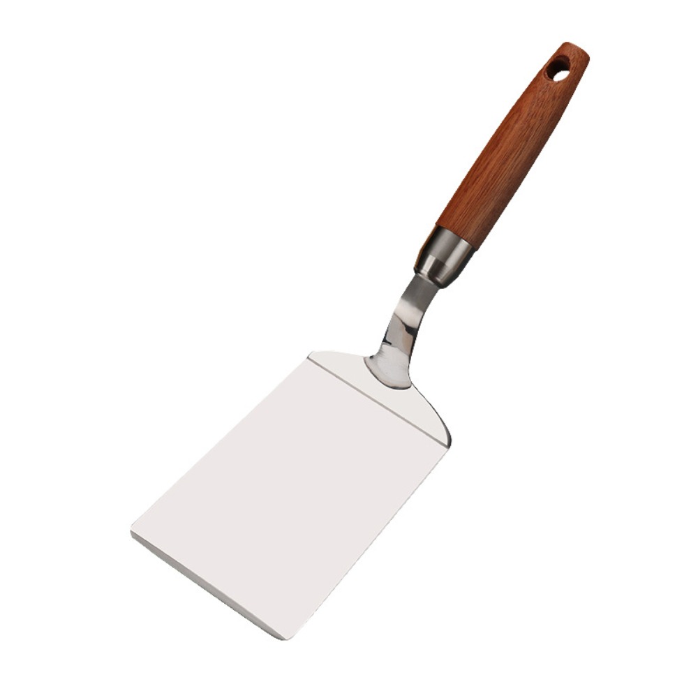 나무 손잡이가 있는 스테인리스 스틸 주걱, 스테이크 그 - Okonomiyaki Spatula 리뷰 및 가격