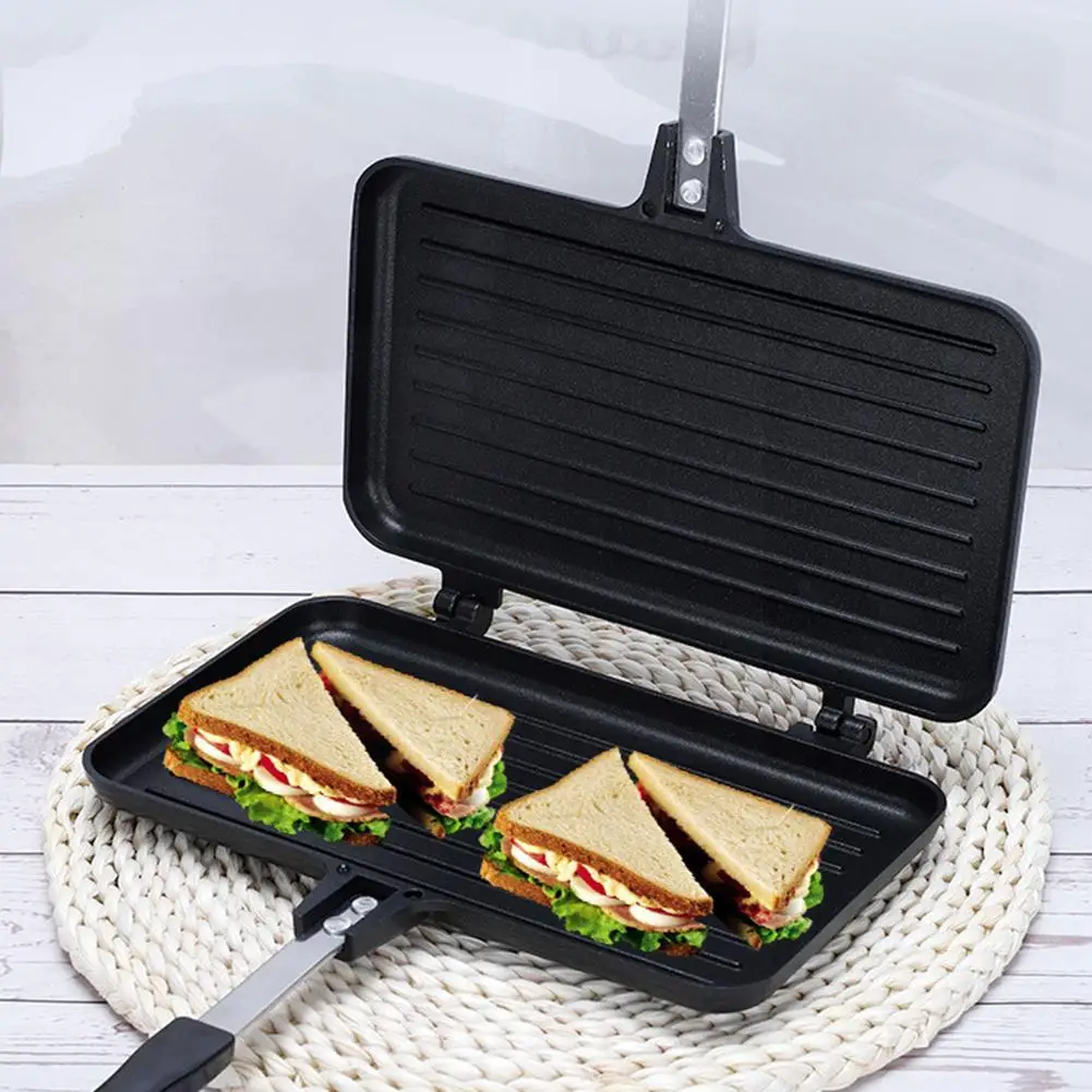 양면 프라이팬 논스틱 샌드위치 메이커, 와플 팬케이크  - Cast Iron Corn 리뷰 및 가격