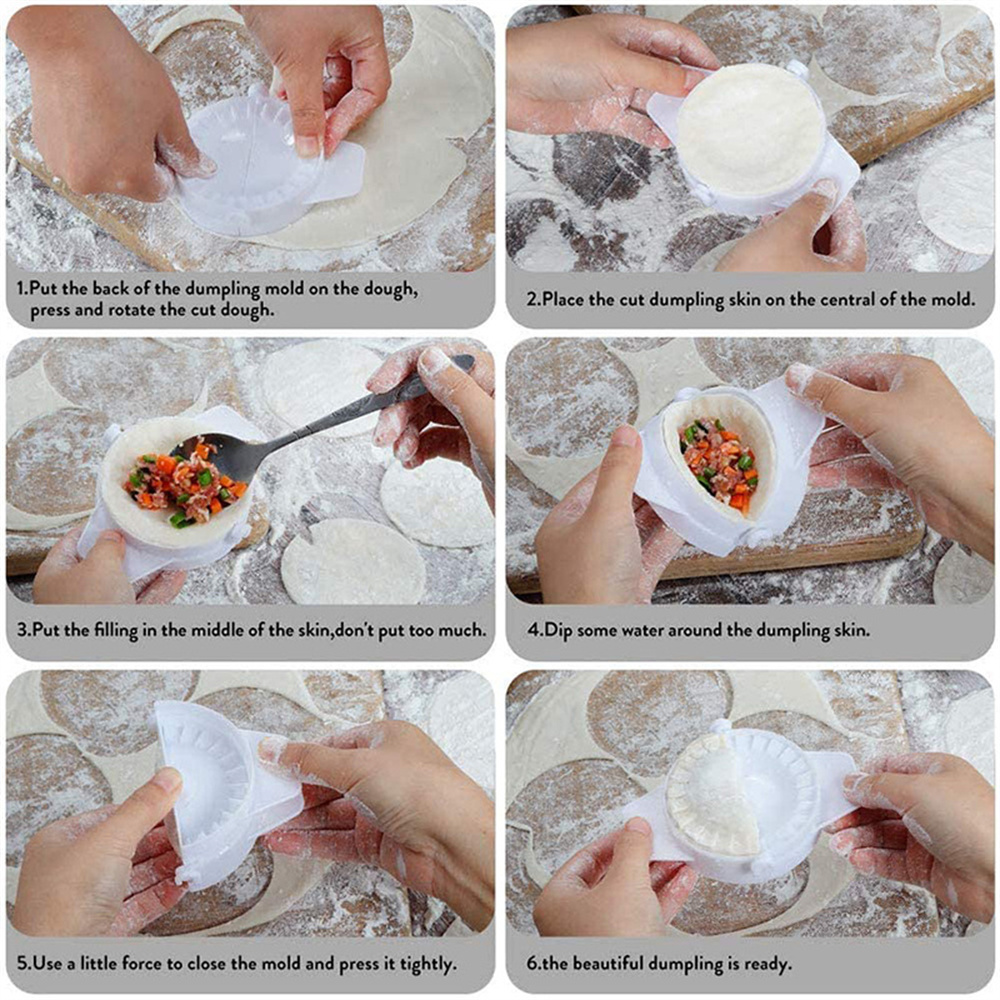 4 크기 만두 금형 DIY 프레스 라비올리 반죽 과자  - Dumpling Press Set 리뷰 및 가격