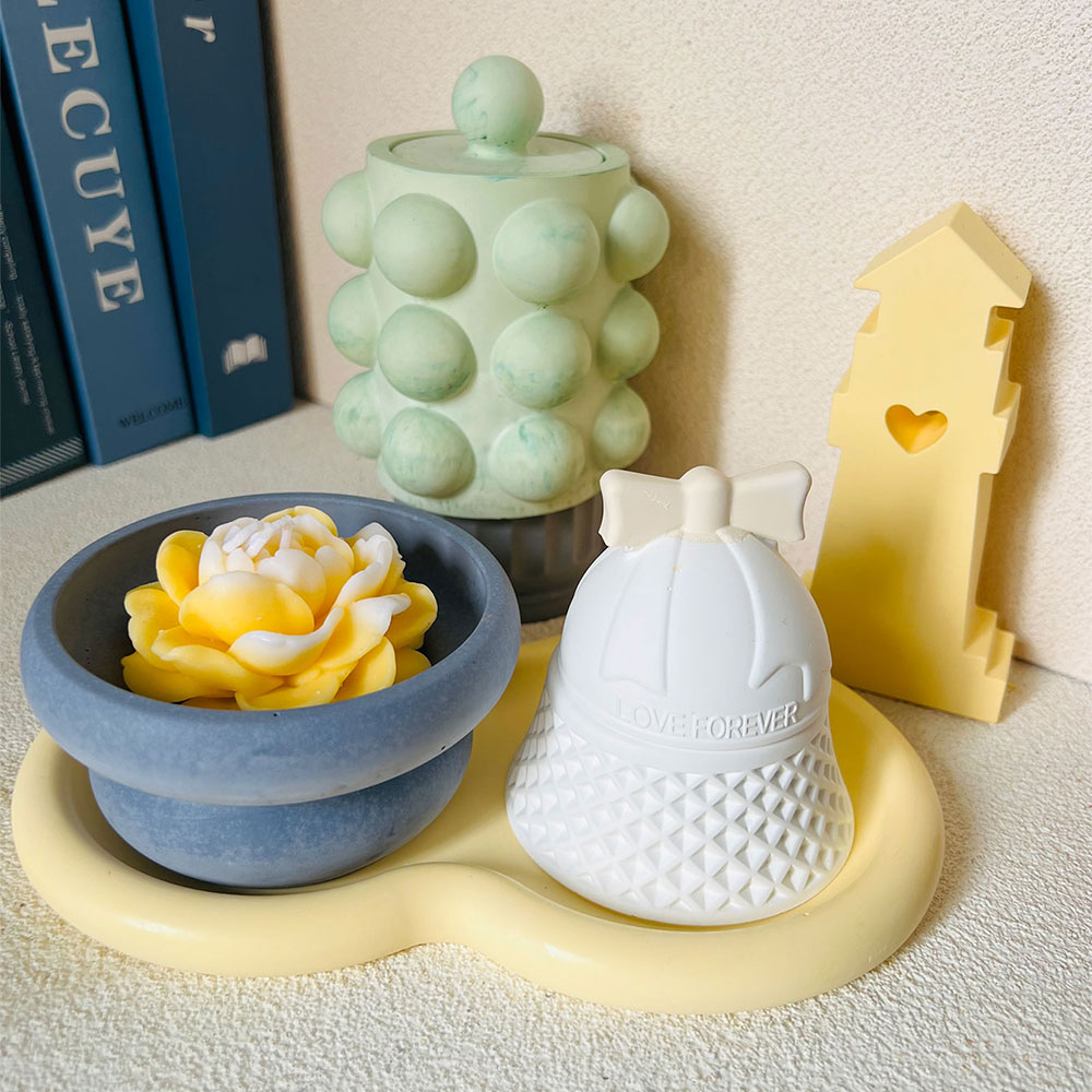 버블 항아리 캔들 베셀 콘크리트 몰드 도넛 아로마 테라 - Donut Mold Silicone 리뷰 및 가격