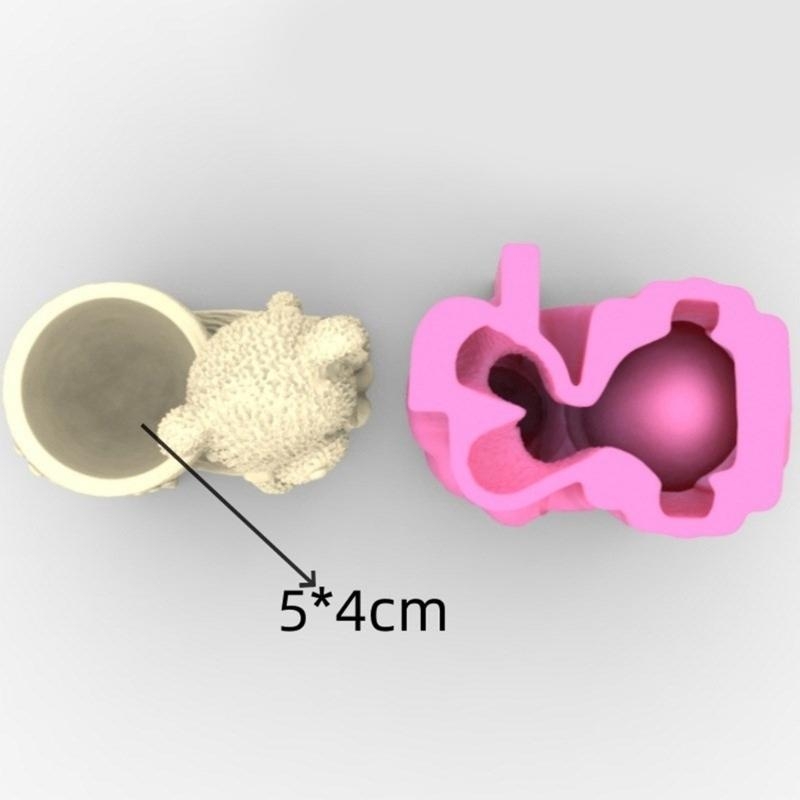 3D DIY 꽃 냄비 금형 실리콘 콘크리트 금형 곰 꽃 - Potsticker Mold 리뷰 및 가격