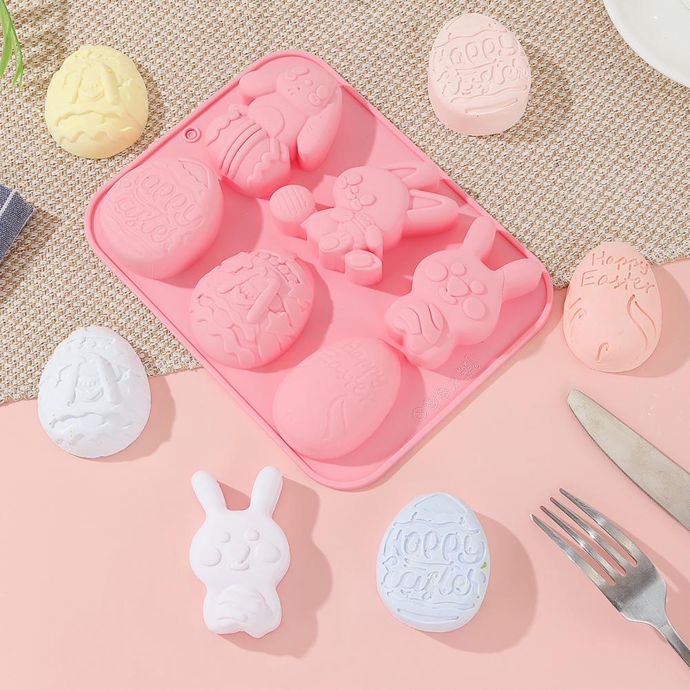 토끼 초콜릿 몰드 4개입 토끼 모양 실리콘 초콜릿 몰드 - Bunny Cake Mold 리뷰 및 가격