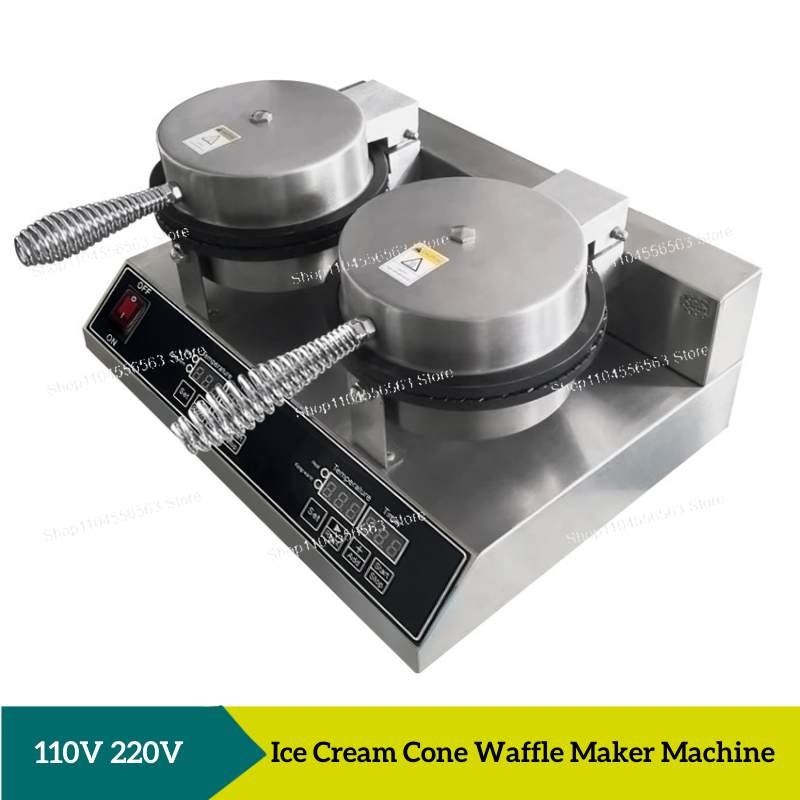 220V 아이스크림 콘 & 와플 메이커 기계 DIY 가 - Waffle Cone Maker 리뷰 및 가격