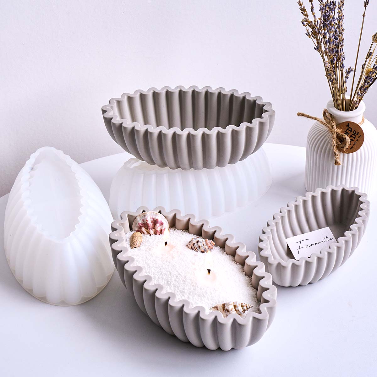 S/M/L 타원형 줄무늬 수납 그릇 실리콘 몰드 다용도 - Potsticker Mold 리뷰 및 가격