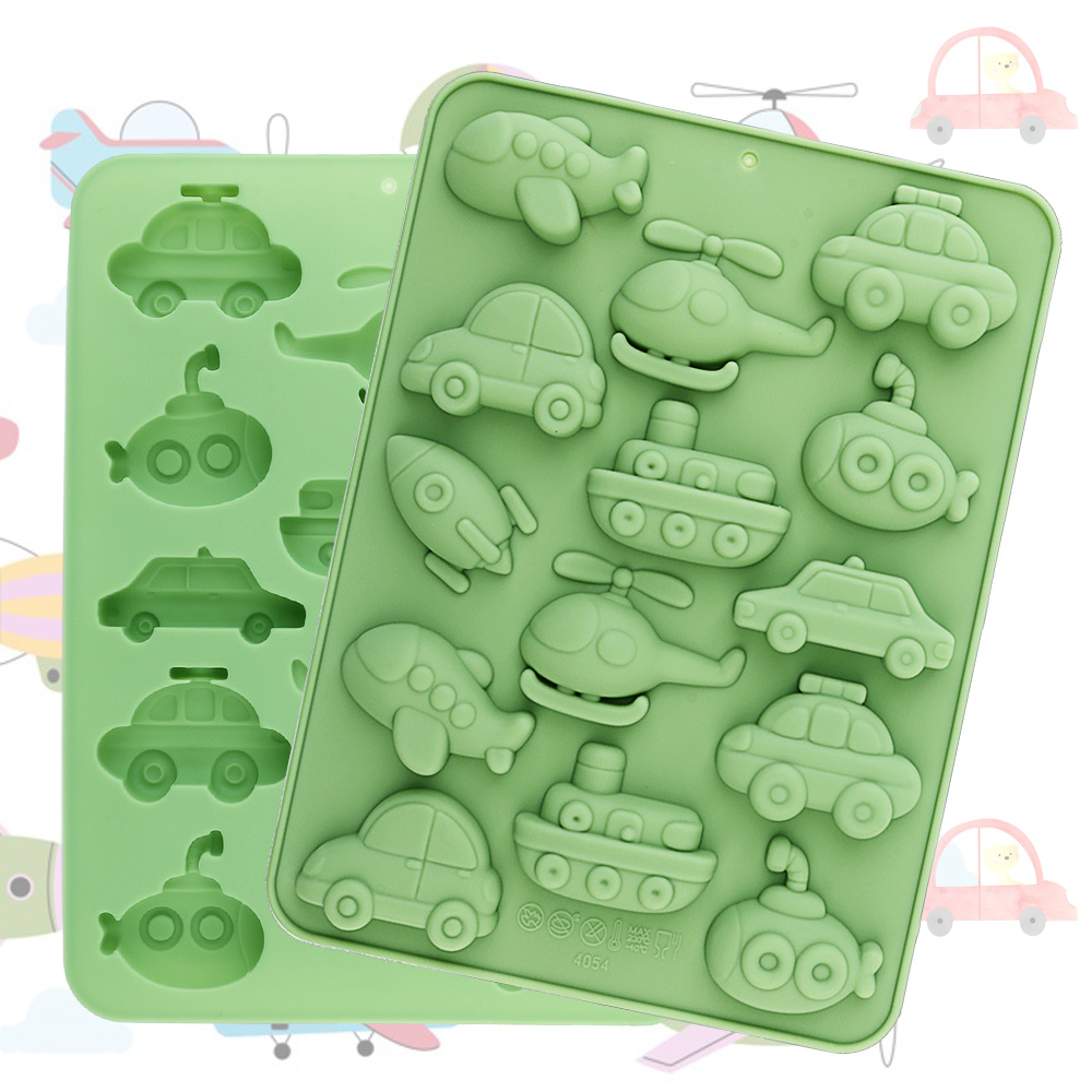 자동차, 비행기, 기타 차량 모양의 실리콘 캔디 몰드, - Bunny Cake Mold 리뷰 및 가격